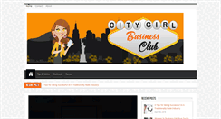 Desktop Screenshot of citygirlbusinessclub.com